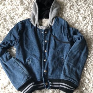 Carmar Jean Jacket with Hoodie Inside